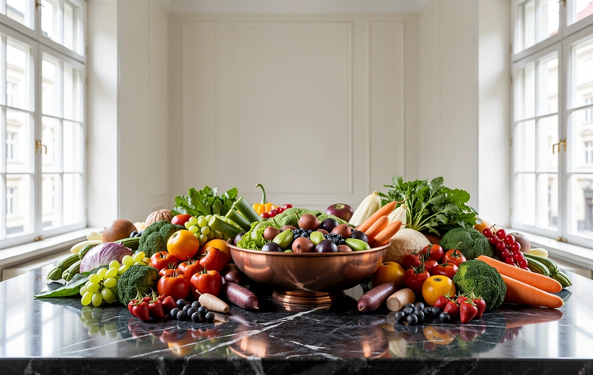 Frische Zutaten in Wiener Ambiente